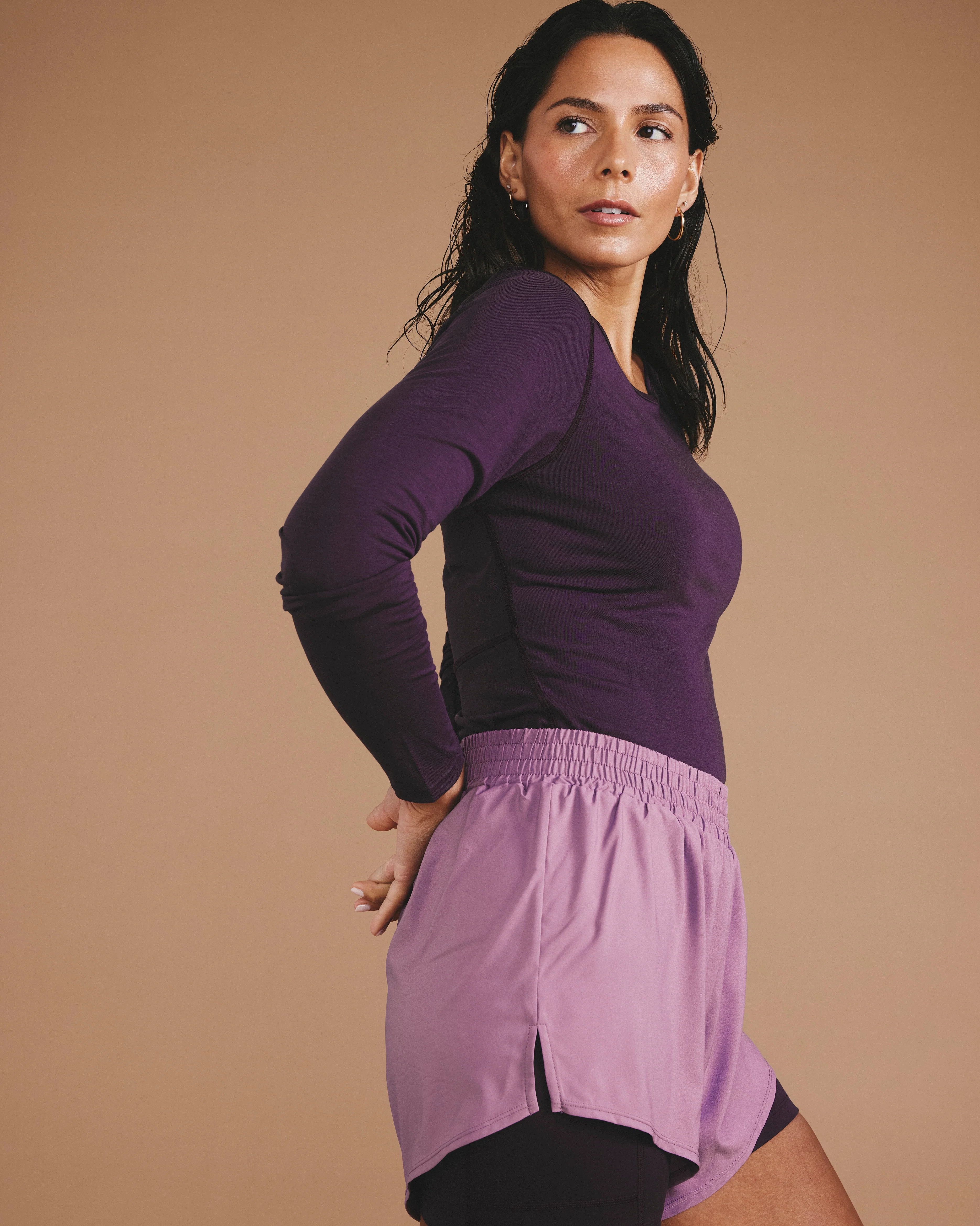 Rebel Active Shorts - Purple/Purple Jewel - Image 3