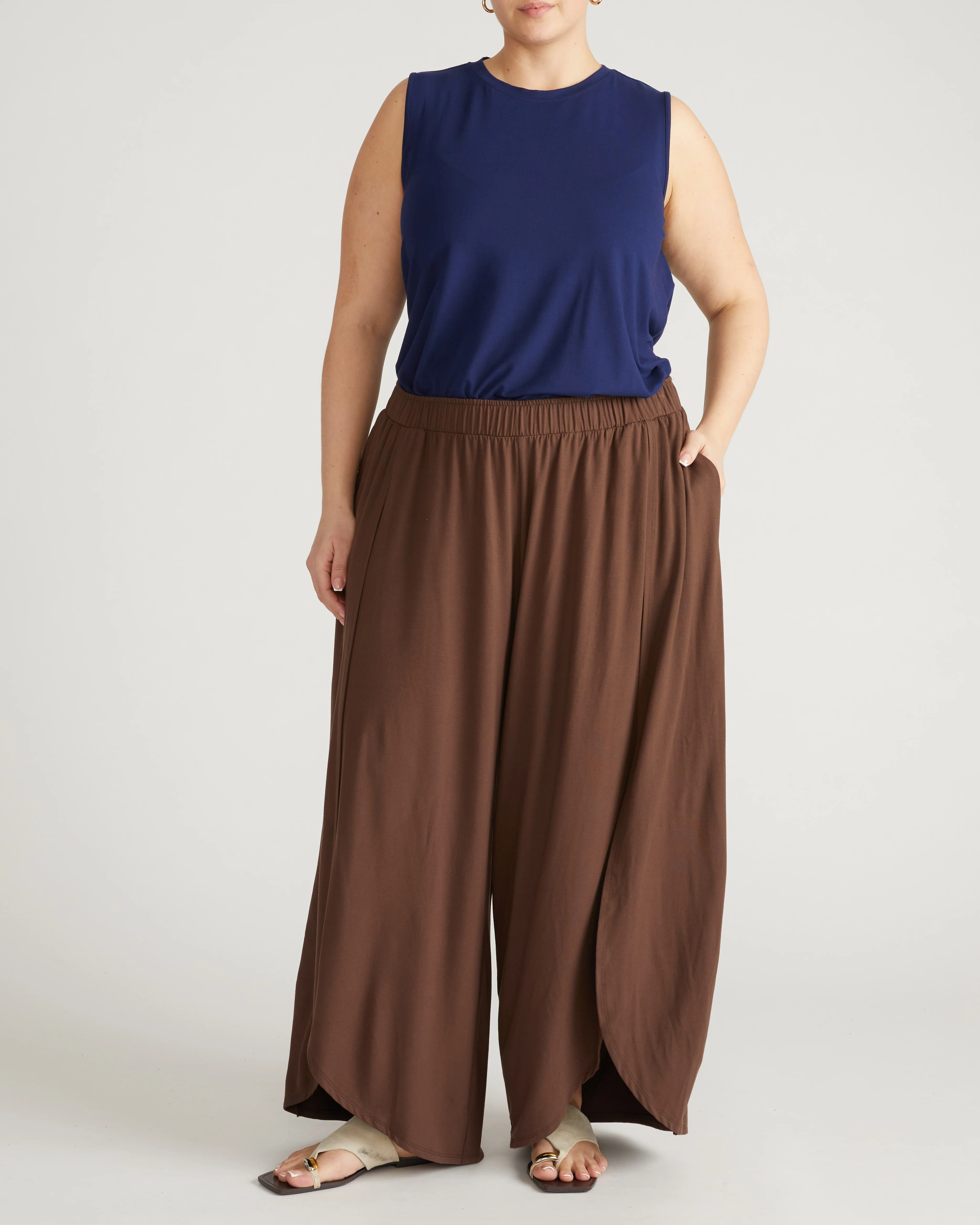Heatwave Divine Jersey Flared Tank - Cenote - Image 4