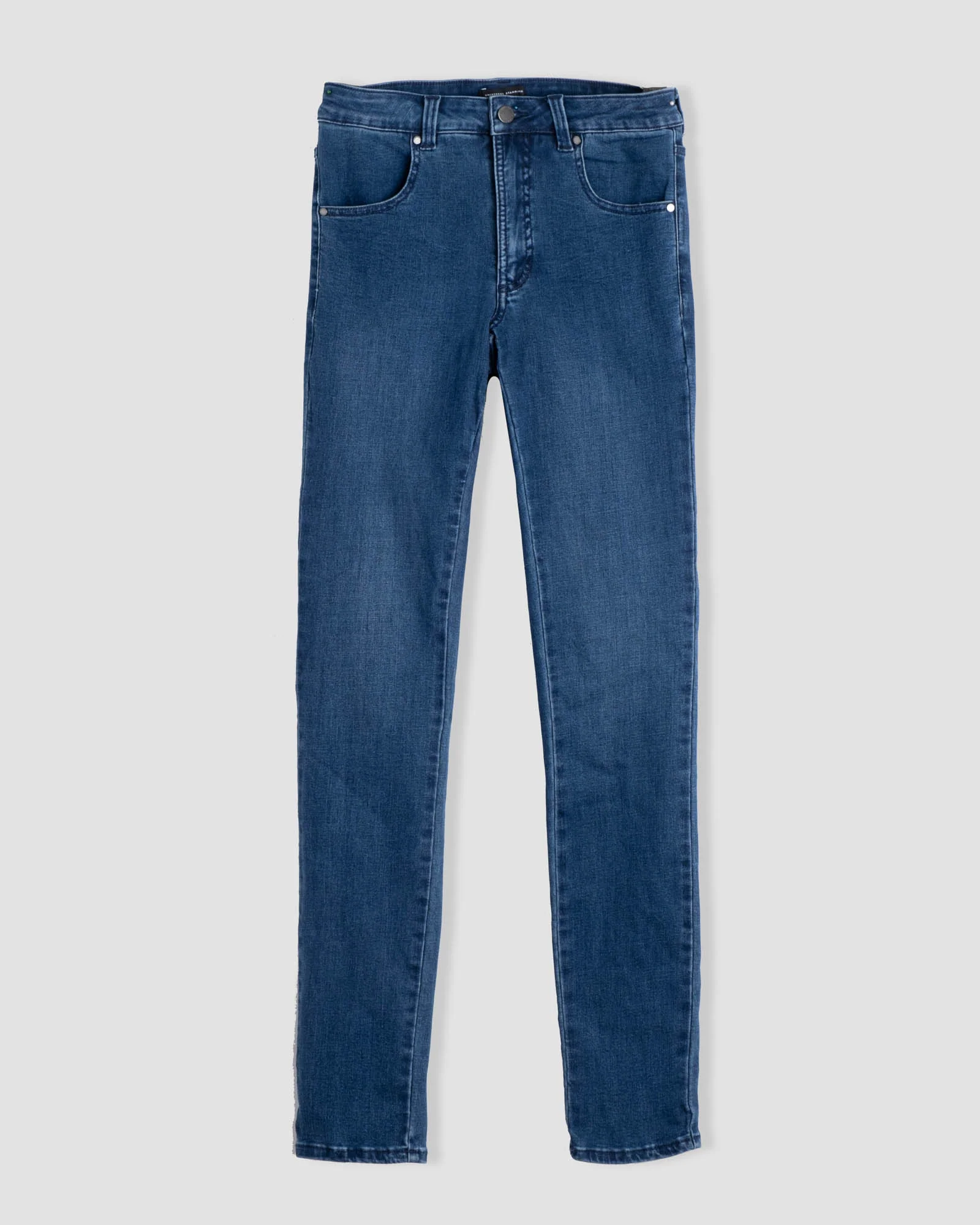 Seine High Rise Skinny Jeans 32 Inch - True Blue - Image 5